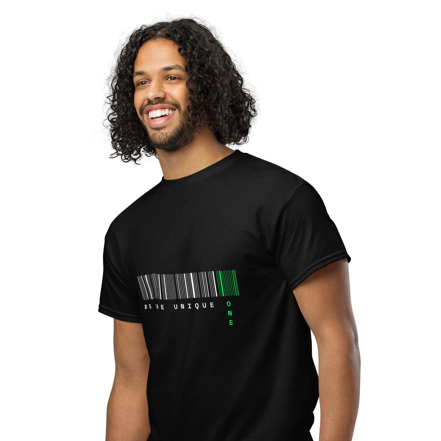 Be the Unique One Shirt – Barcode Graphic Design