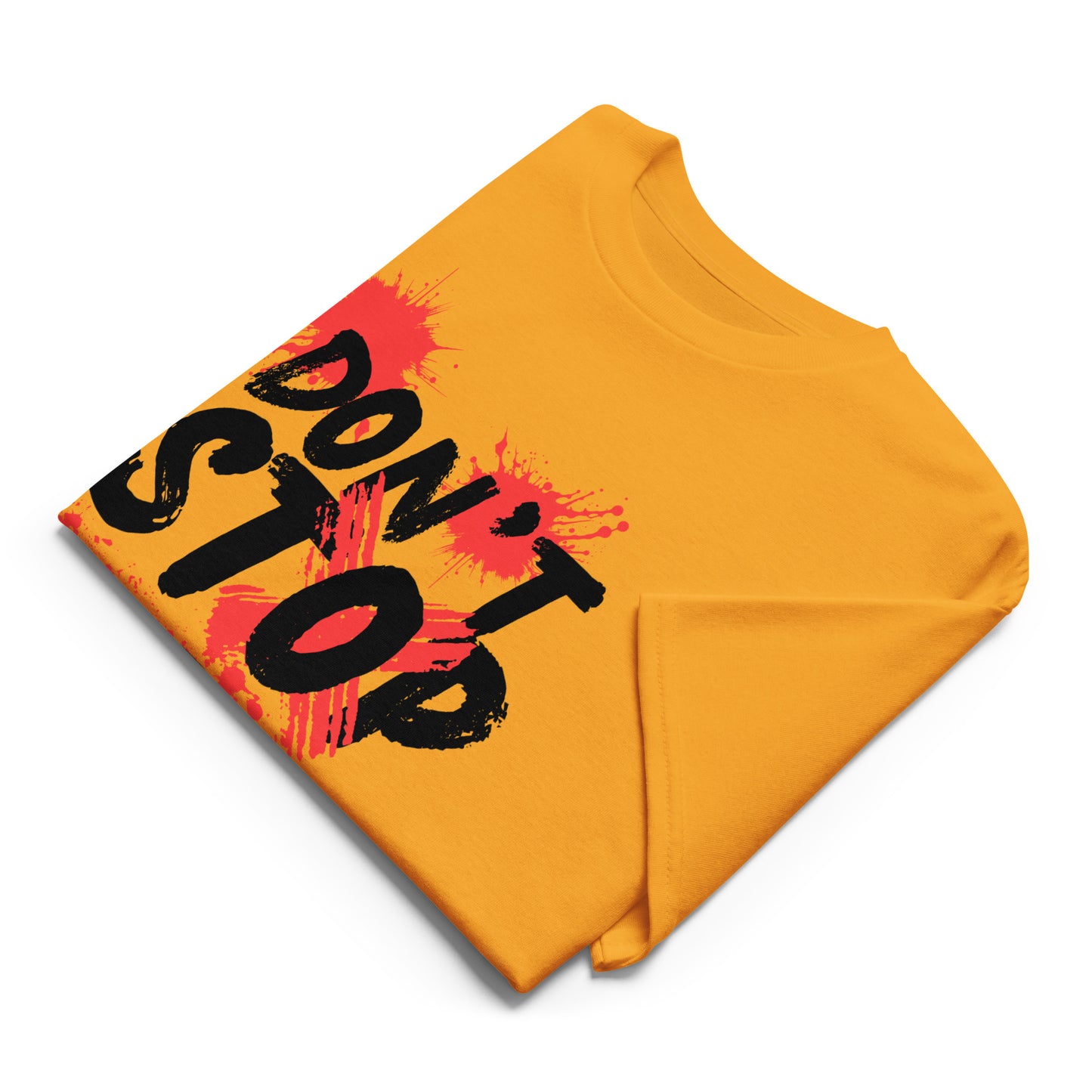 Don't Stop Art Graphic Shirt– Bold Artistic Statement Shirt