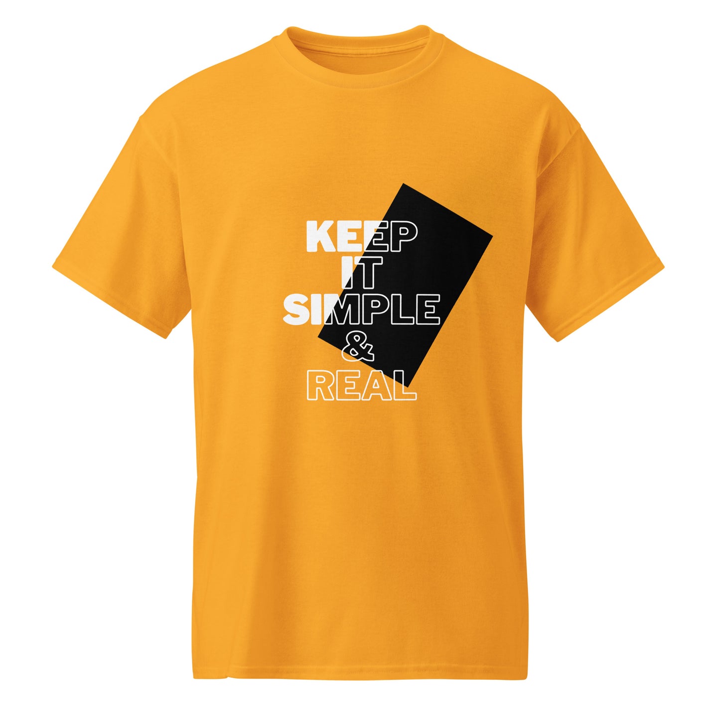 Keep It Simple & Real Graphic Shirt