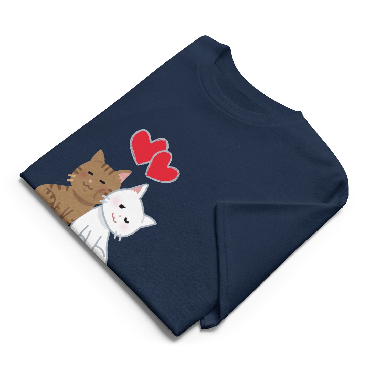 Cute Cat Couple T-Shirt