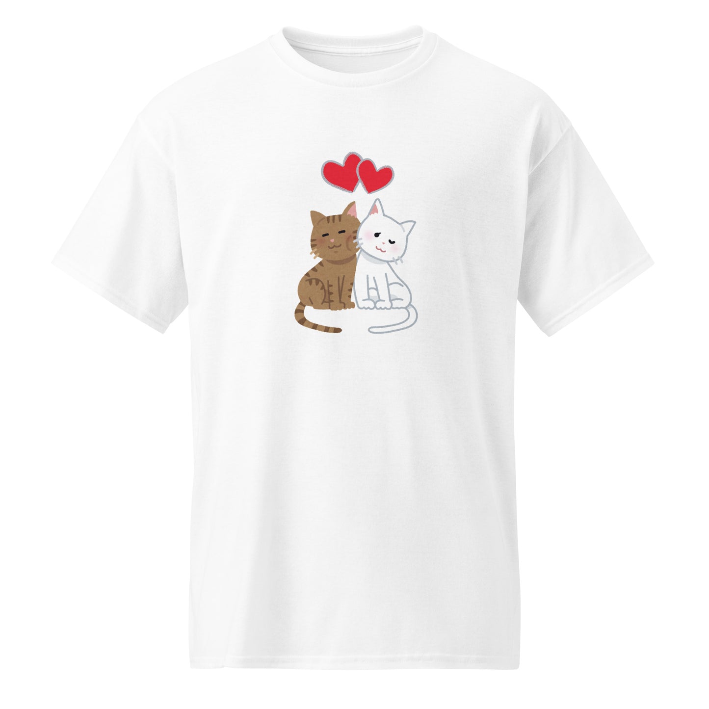 Cute Cat Couple T-Shirt