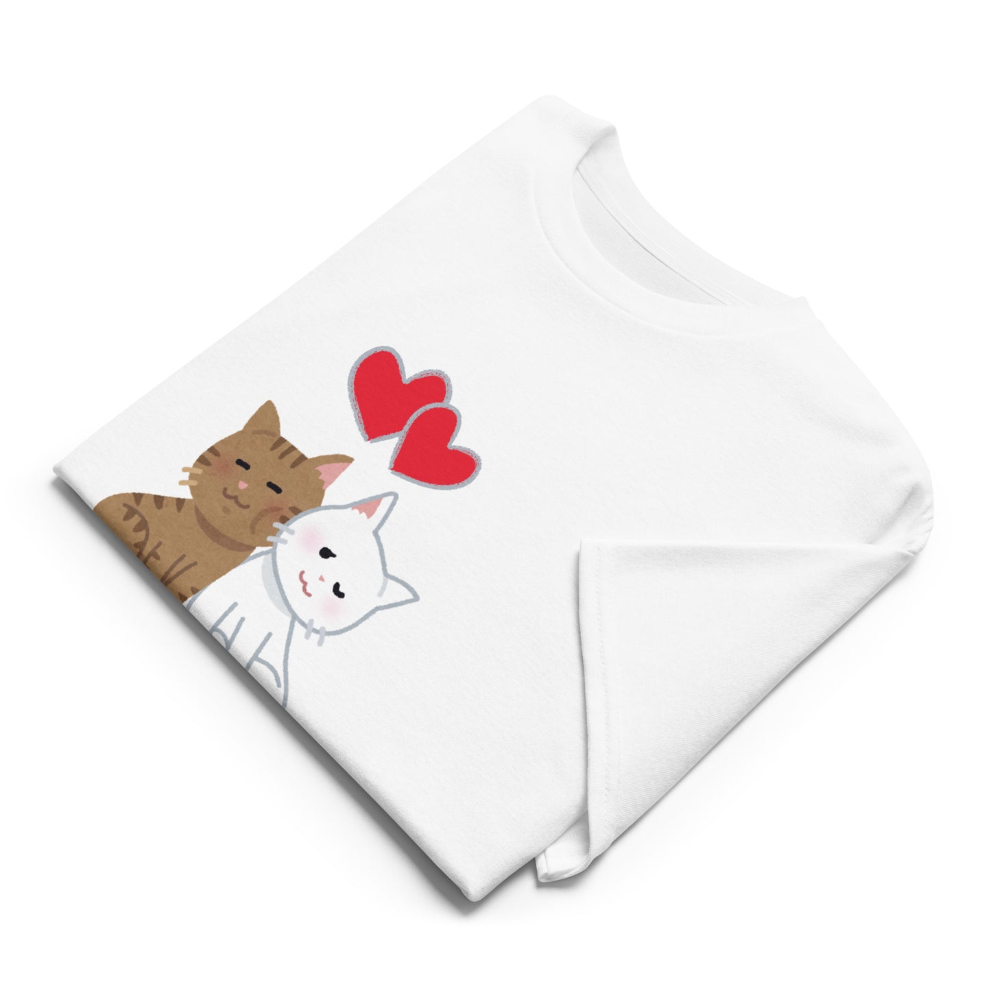 Cute Cat Couple T-Shirt